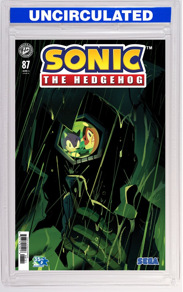 Sonic The Hedgehog #87 Variant RI (Fourdraine)