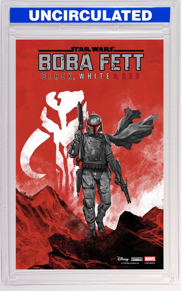 Star Wars: Boba Fett - Black, White & Red #2 Skan Variant