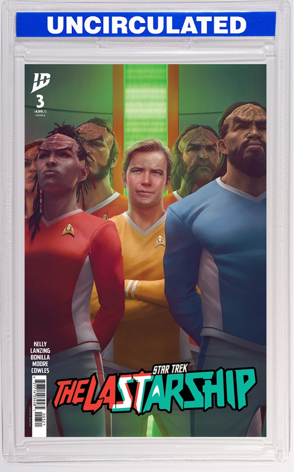 Star Trek: The Last Starship #3 Variant B (Rahzzah)
