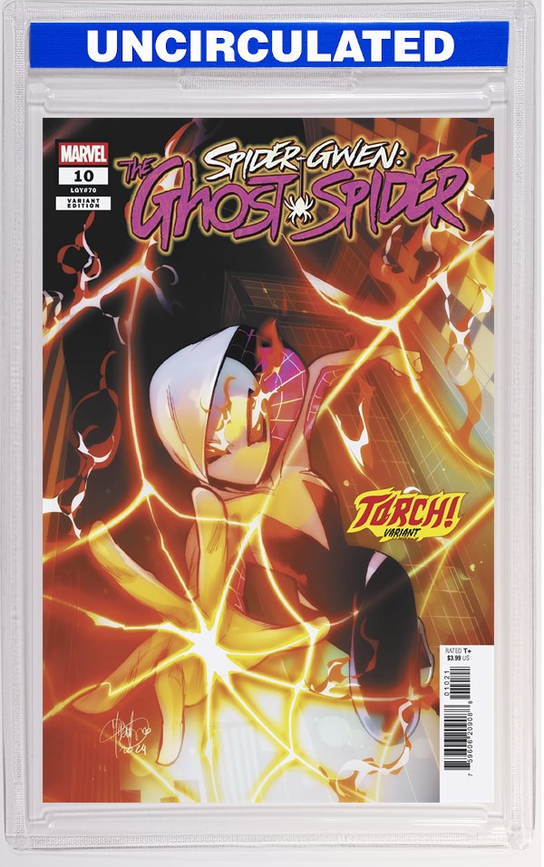 Spider-Gwen: The Ghost-Spider #10 Mirka Andolfo Torch! Variant