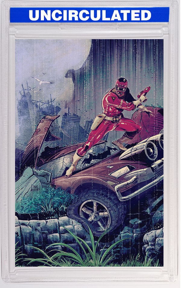 Power Rangers Green #2 C Tommy Oliver Card Stock Connecting Variant (Dressed, Mooneyham)