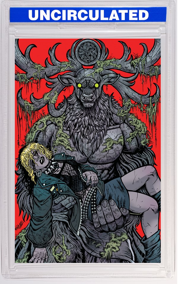 The Creeping Below #4 D INCV (Full Art, Wolfe)