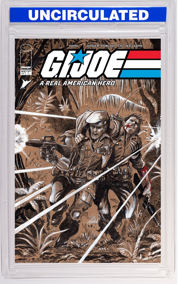 GI Joe A Real American Hero Hama Files Edition #152 CVR B Chris Mooneyham VAR