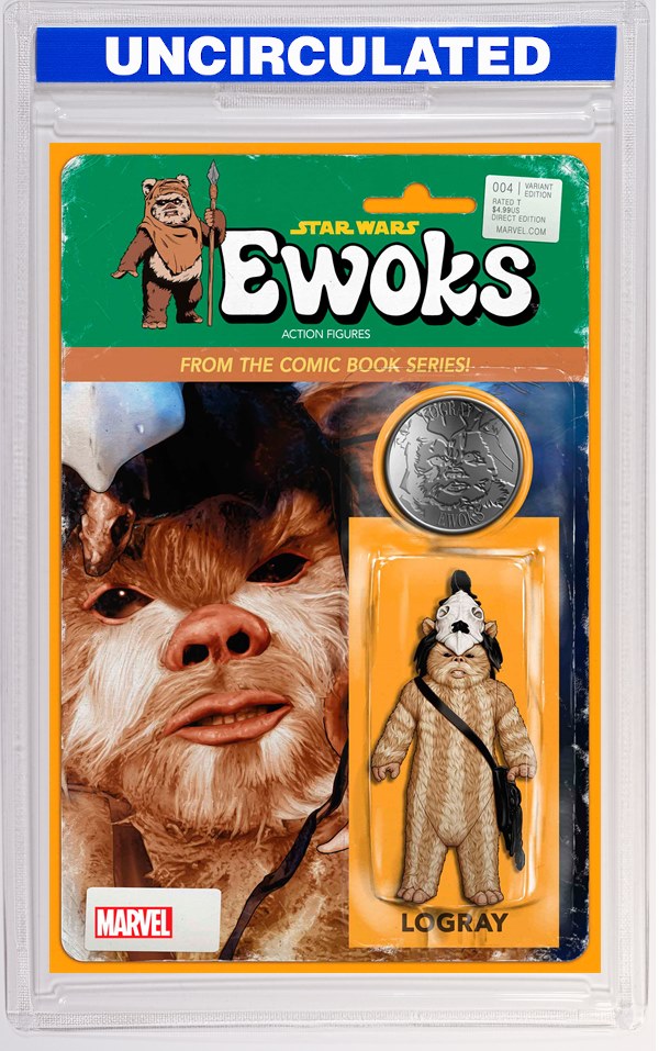 Star Wars: Ewoks #4 John Tyler Christopher Action Figure Variant