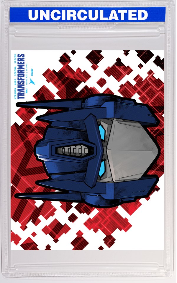 Transformers #25 CVR J John Amor & Andres Juarez Foil Die Cut Mask VAR