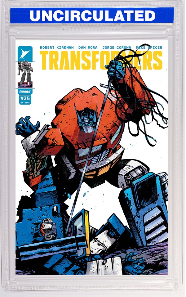 Transformers #25 CVR B Daniel Warren Johnson & Mike Spicer VAR