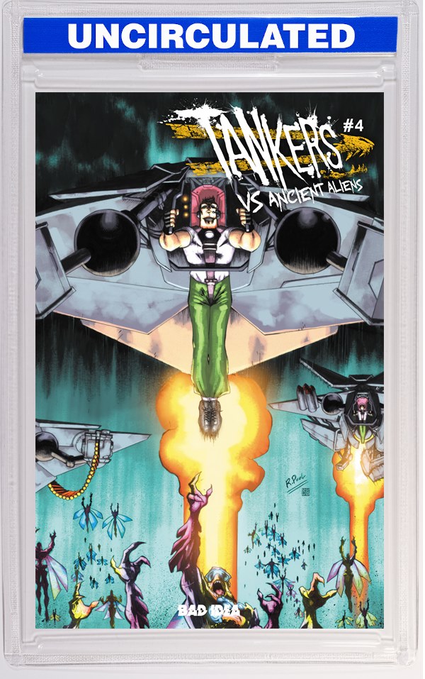 Tankers Vs Ancient Aliens #4 (Of 4) CVR A Raphael Pool