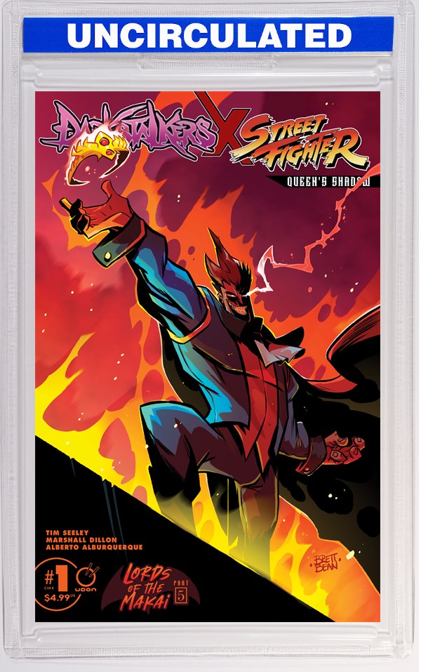 Darkstalkers X Street Fighter Queens Shadow #1 (One Shot) CVR B Brett Bean VAR
