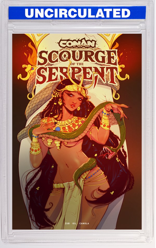 Conan The Barbarian Scourge Of The Serpent #3 (Of 4) CVR D Ashleigh Izienicki VAR (MR)