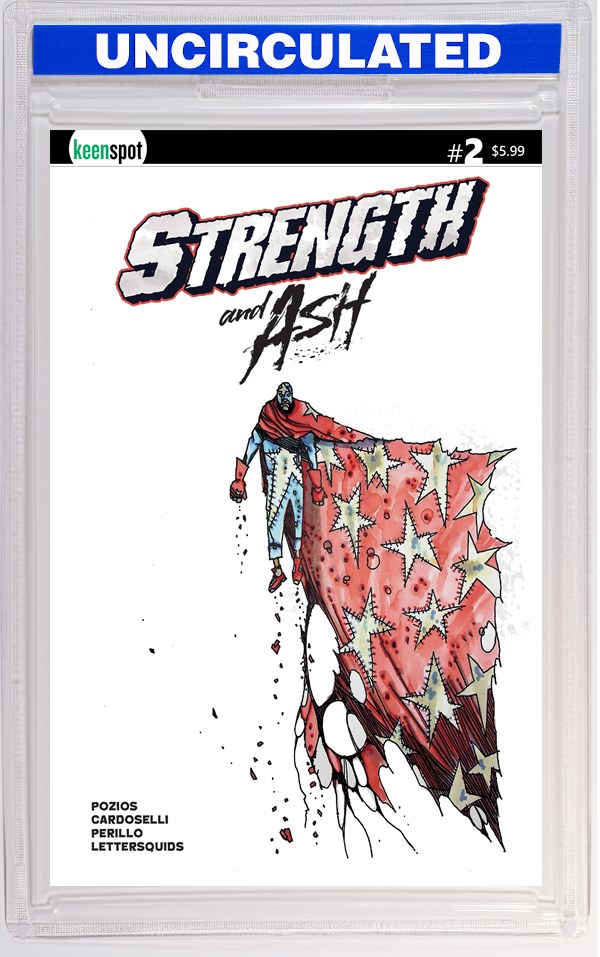 Strength & Ash #2 CVR B Stefano Cardoselli & Francesca Perillo Tattered Cape VAR