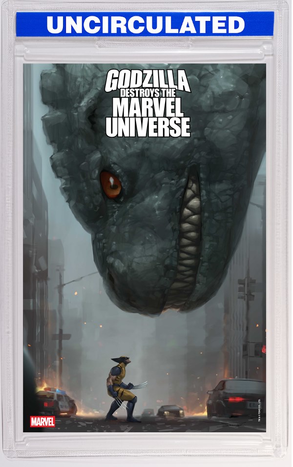 Godzilla Destroys The Marvel Universe #3 Jeehyung Lee Variant