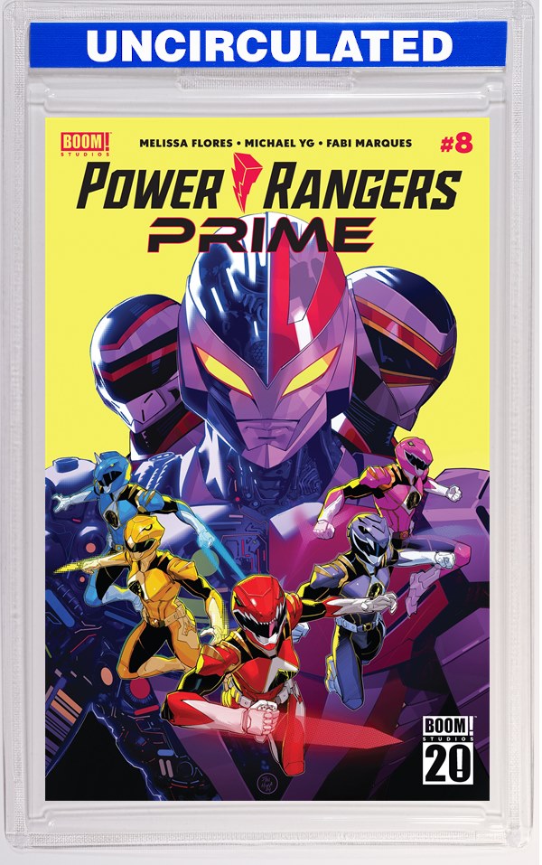 Power Rangers Prime #8 A Main (Dressed, Mora)
