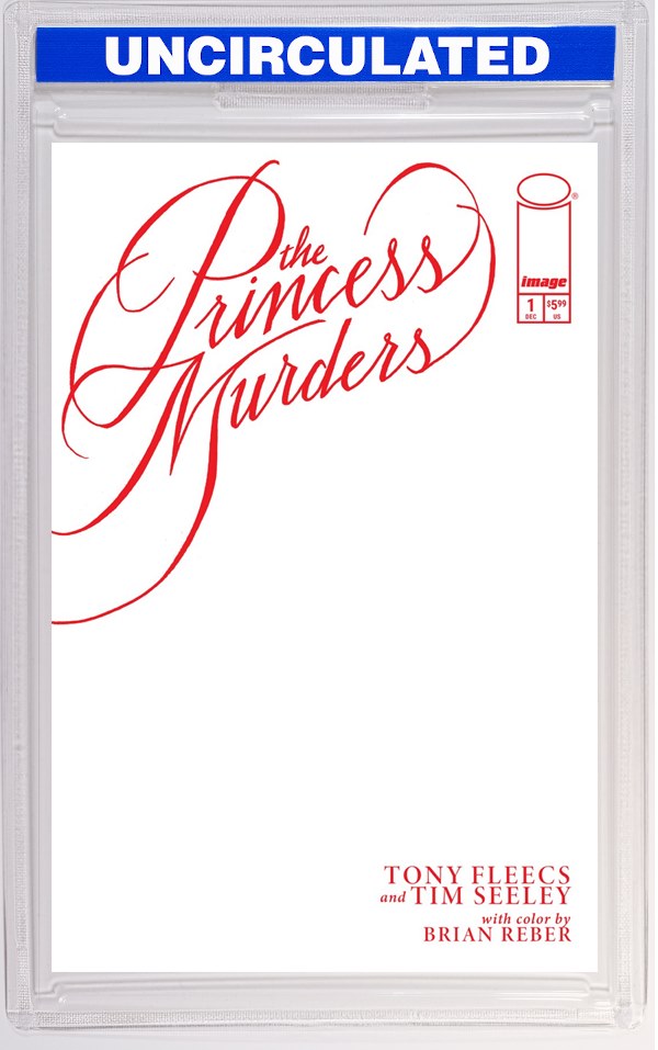 Princess Murders #1 CVR E Blank Sketch VAR
