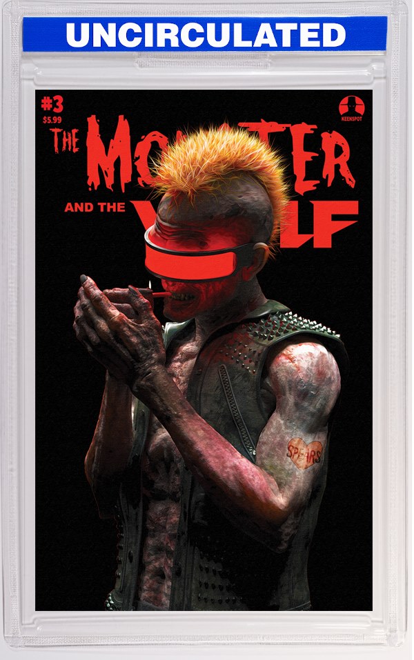 Mark Spears Monsters The Monster & The Wolf #3 CVR D Mark Spears Punk VAR