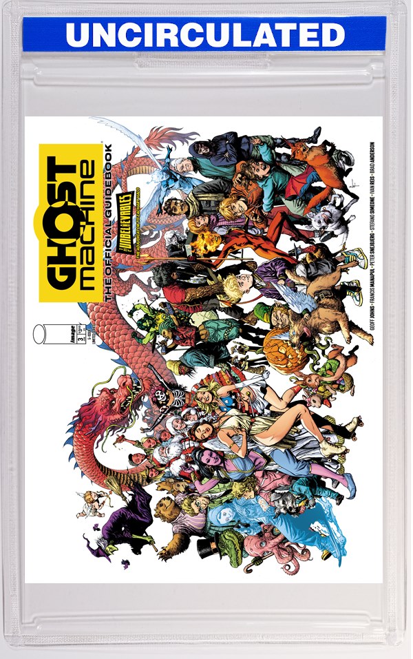 Ghost Machine The Official Guidebook #3 (Of 5) CVR A Gary Frank & Brad Anderson Wraparound