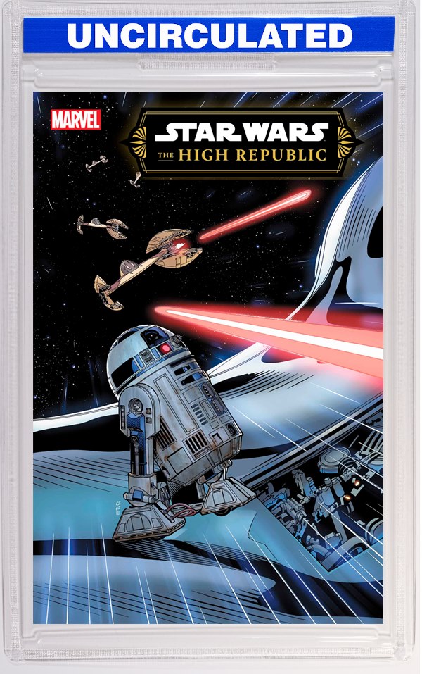 STAR WARS: THE HIGH REPUBLIC #8 [PHASE III] CHRIS SPROUSE THE PHANTOM MENACE 25T H ANNIVERSARY VARIANT