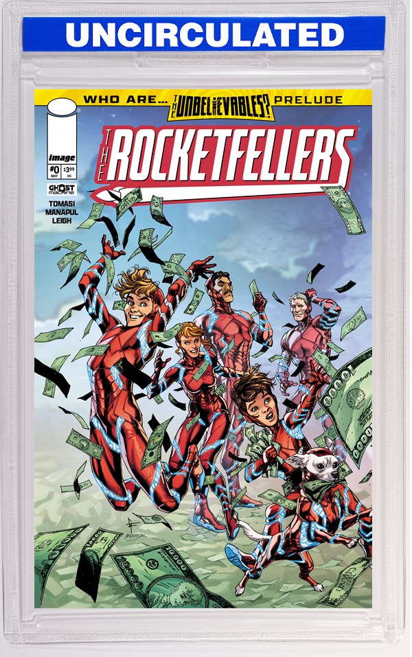 Rocketfellers #0 CVR B Gary Frank & Brad Anderson VAR