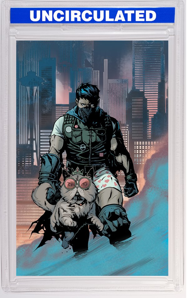 Dungeon Crawler Carl Special Edition #0 CVR H Nathan Gooden Absolute Batman Homage 2 Foil Full Art VAR