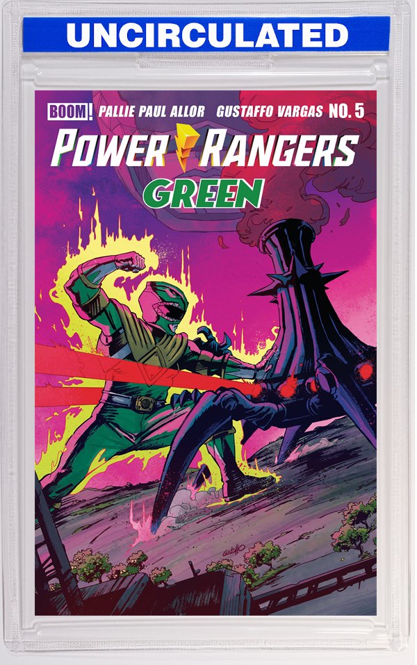 Power Rangers Green #5 B Variant (Dressed, Vargas)