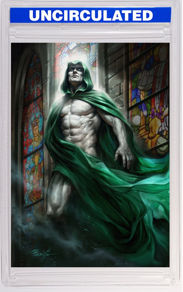 JSA #24 CVR C Lucio Parillo Kingdom Come 30th Anniversary Card Stock VAR