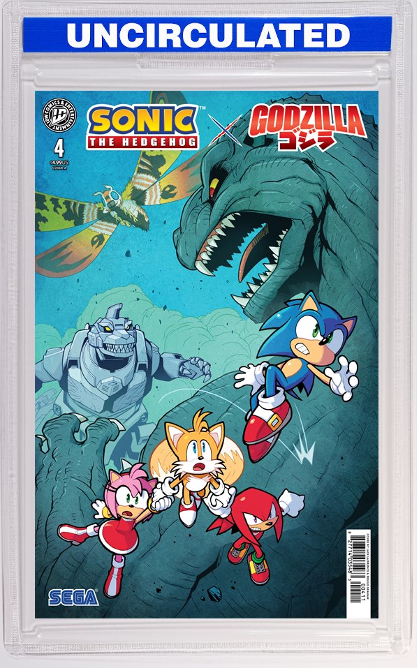 Sonic The Hedgehog X Godzilla #4 Cover A (Lawrence)
