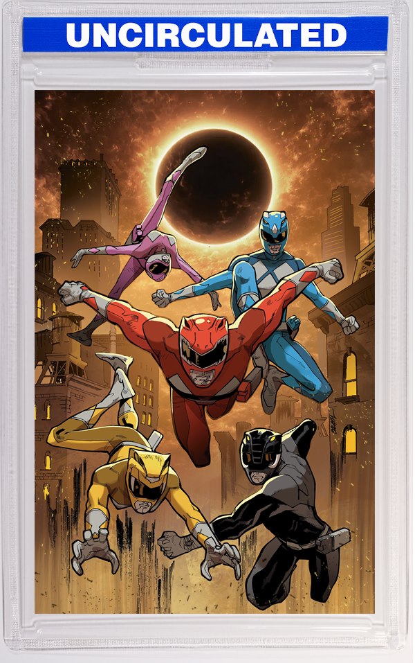 Mighty Morphin Power Rangers (2026) #2 E Foil Variant (Full Art, Foil, Balám)
