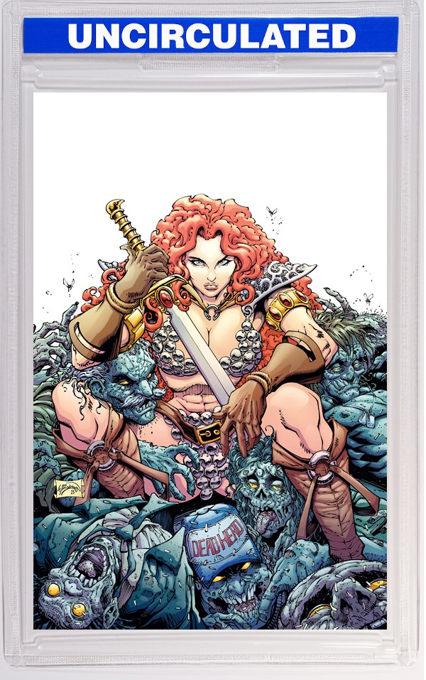 Die!Namite Blood Red #3 CVR E INC Will Robson Virgin VAR