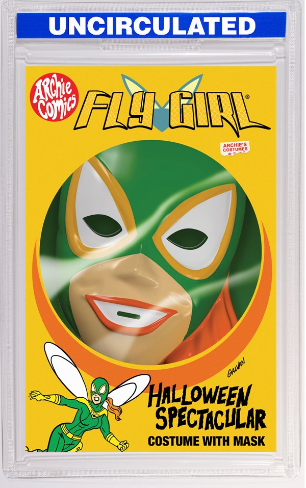 Archies Halloween Spectacular (One Shot) CVR F Bill Galvan Foil Fly-Girl Mask VAR