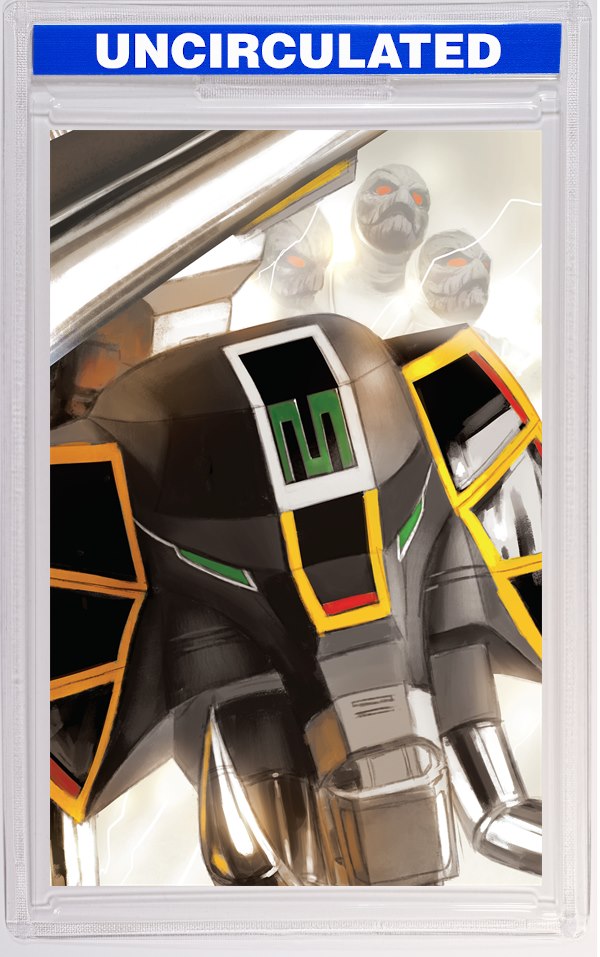 Mighty Morphin Power Rangers (2026) #6 C Megazord Card Stock Connecting Variant (Full Art, Mercado)
