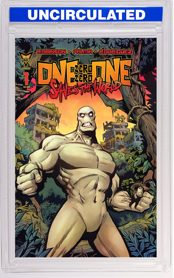 One Zero Zero One Saves The World #1 CVR A Brett Parson