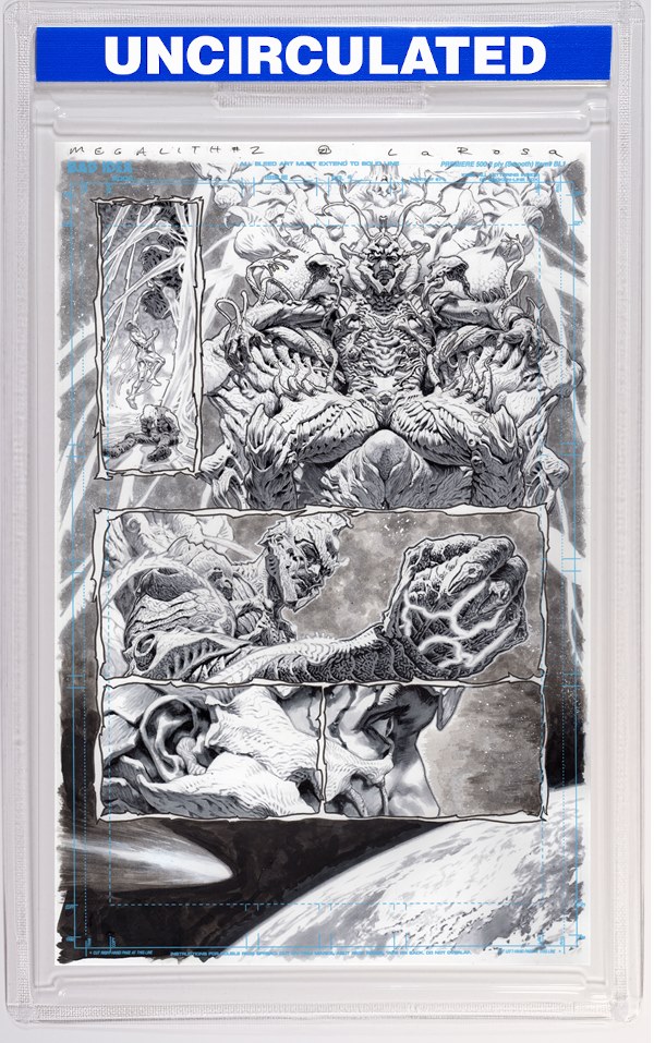 Olympus Saga Megalith #1 (Of 4) CVR AF Lewis Larosa Original Art Edition 29 VAR