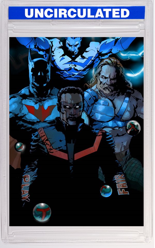 Justice League Unlimited #14 CVR E Stevan Subic Glow-In-The-Dark VAR (DC K.O.)