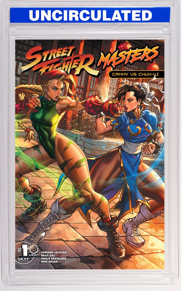 Street Fighter Masters Cammy Vs Chun Li #1 (One Shot) CVR B Paolo Pantalena VAR