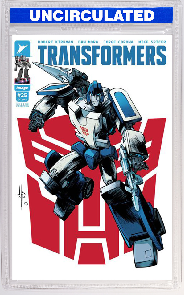 Transformers #25 CVR A Jason Howard (2nd Printing)