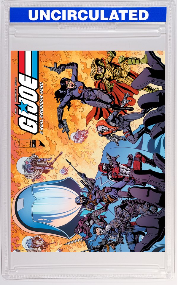 GI Joe A Real American Hero #325 CVR D Rod Whigham & Mike Spicer Anniversary Wraparound VAR