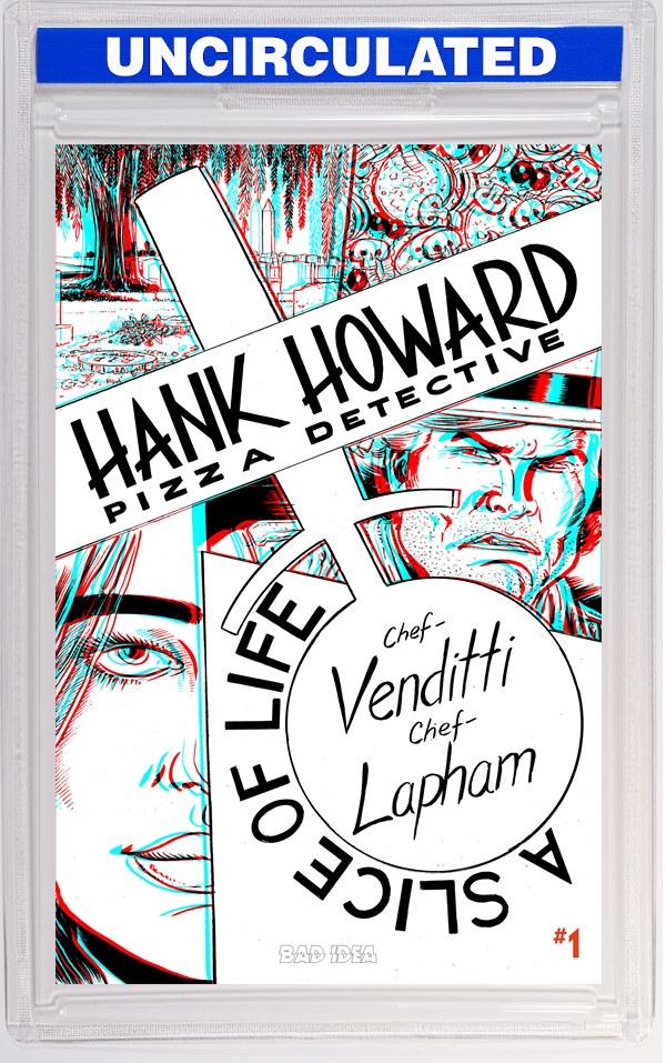 Hank Howard Pizza Detective A Slice Of Life #1 (Of 2) CVR F INC David Lapham 3d VAR