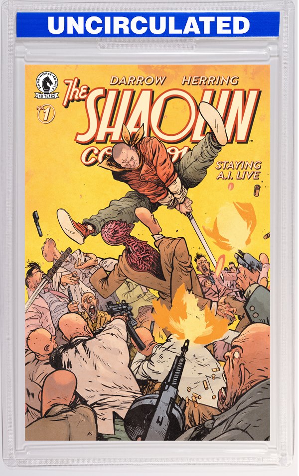 Shaolin Cowboy: Staying A.I.Live #1 (CVR D) (Daniel Warren Johnson)