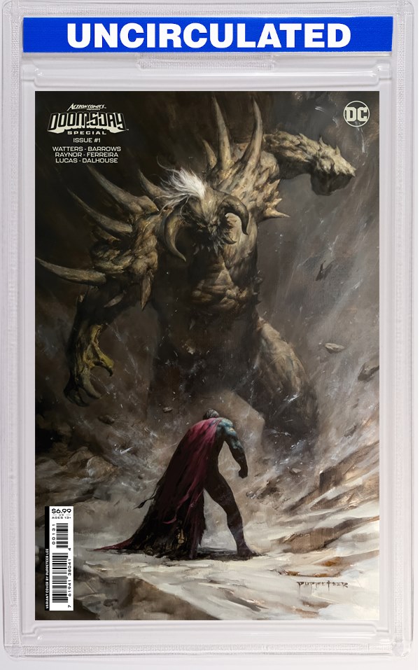 ACTION COMICS PRESENTS DOOMSDAY SPECIAL #1 (ONE SHOT) CVR C PUPPETEER LEE CARD STOCK VAR