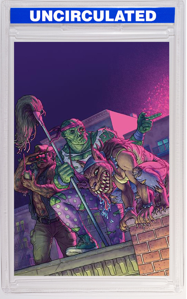 Toxic Crusaders #2 CVR C Tristan Wright With Exclusive Trading Card By Matt Bors VAR (MR)