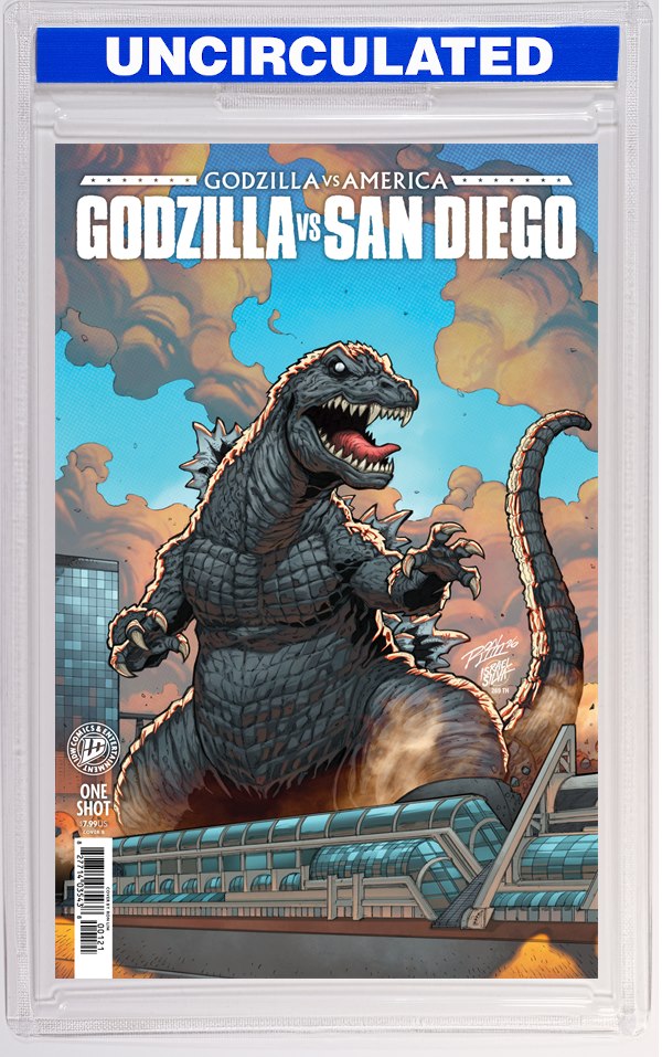 Godzilla Vs America: San Diego Variant B (Lim)
