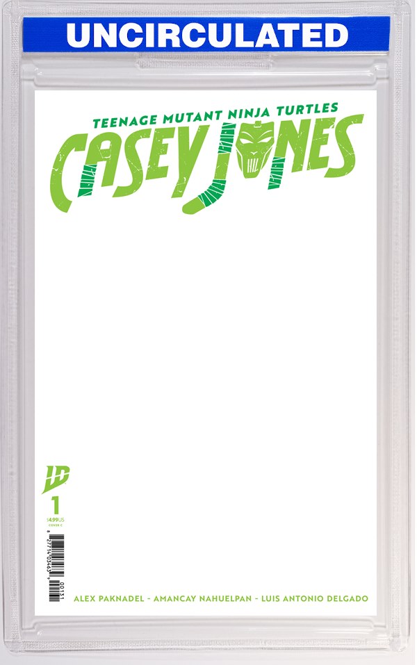 Teenage Mutant Ninja Turtles: Casey Jones #1 Variant C (Sketch Variant)