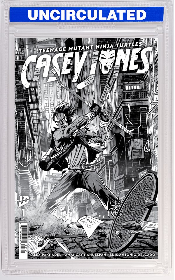 Teenage Mutant Ninja Turtles: Casey Jones #1 Variant RI (Earls B&W)