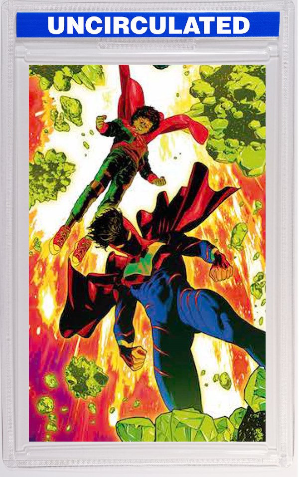 Superman Unlimited #11 CVR G Aco Reign Of The Superboys Connecting Card Stock VAR