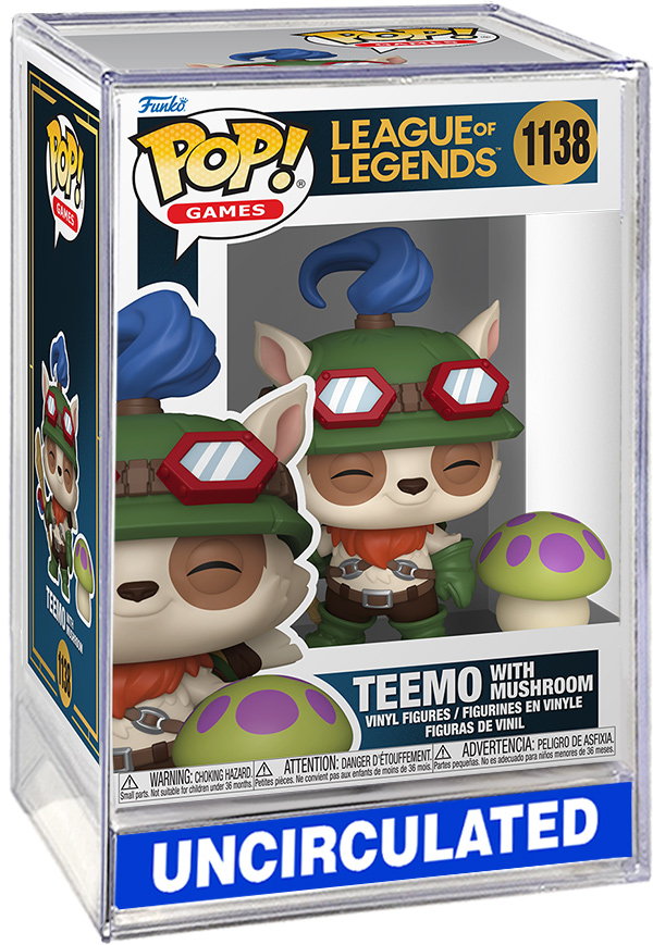 League Of Legends - Teemo With Mushroom Funko Pop! #1138