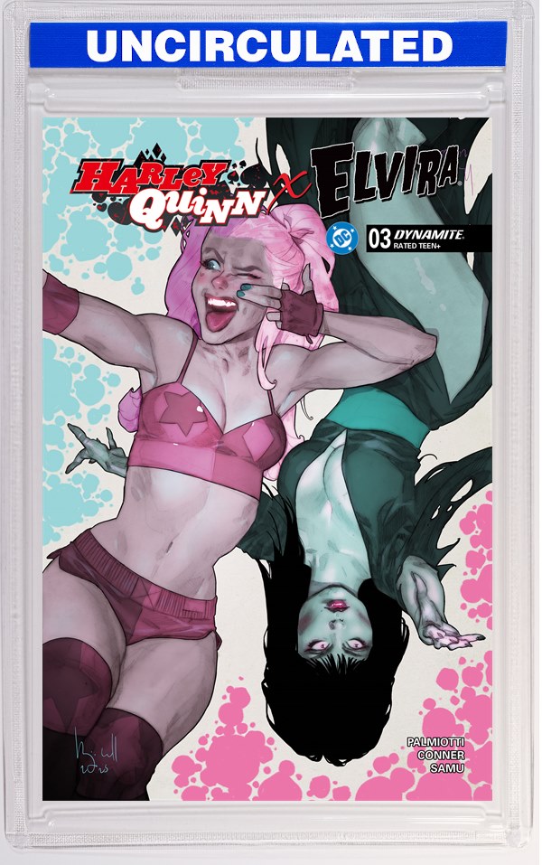 Harley Quinn X Elvira #4 CVR D Ben Caldwell VAR