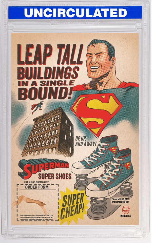 Superman #21 CVR C Dave Johnson Card Stock VAR