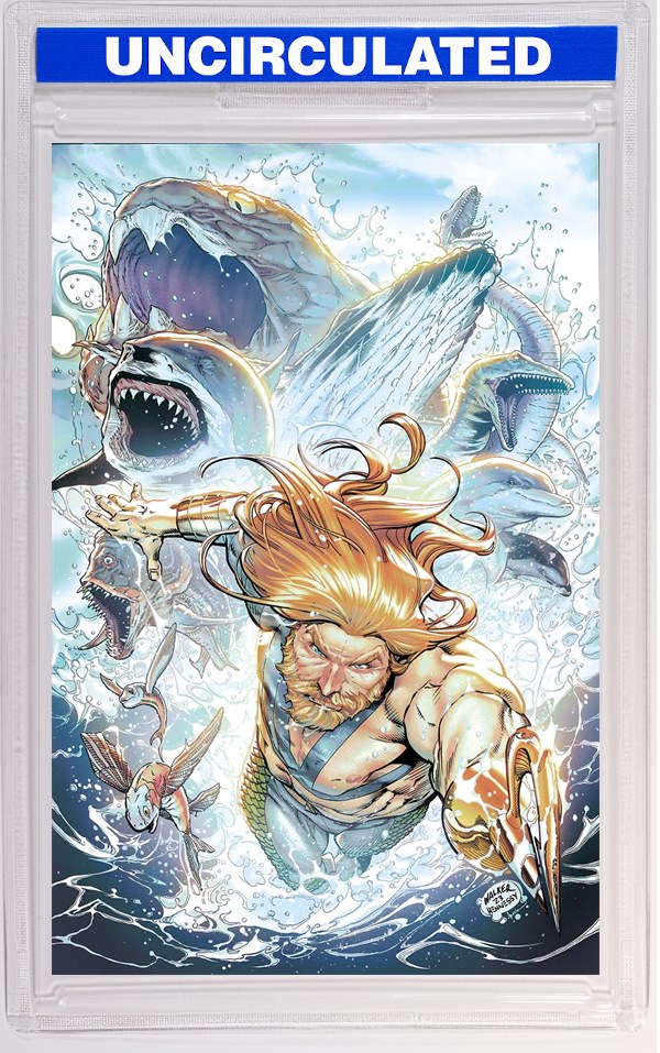 Aquaman #1 CVR D Brad Walker Deep Sea Ultra Gloss Foil VAR