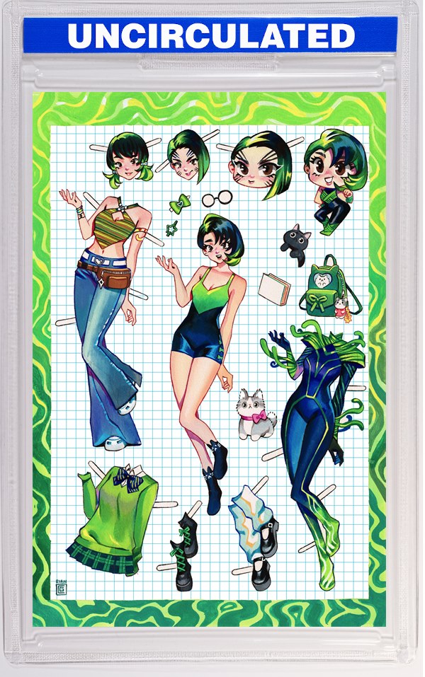 Birds Of Prey #24 CVR E INC Rian Gonzales Card Stock VAR