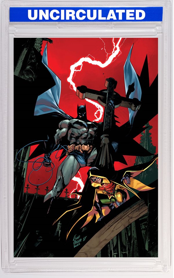 Batman And Robin #25 CVR C Fico Ossio Card Stock VAR