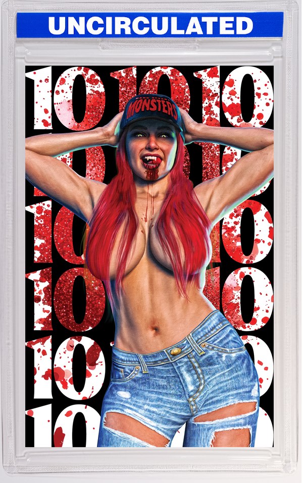 Mark Spears Monsters #10 CVR F Mark Spears INC Fangirl Spot Foil VAR